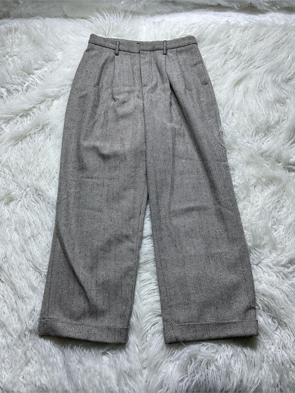 Urban Outfitters Herringbone Wide Leg‎ Trousers